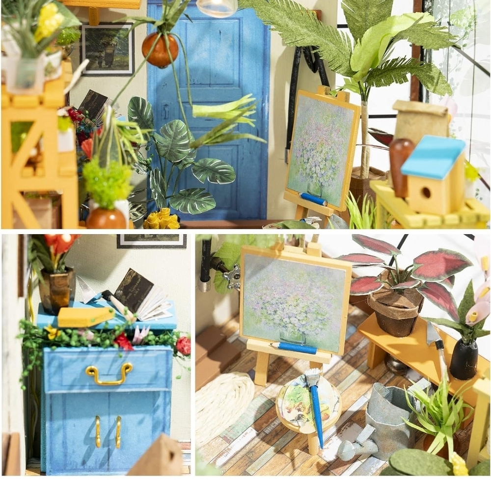 Cathy's Flower House - Miniature Dollhouse